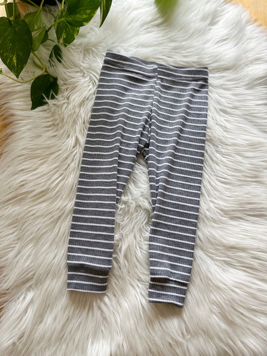 Leggings - Grey Stripe