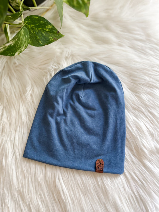 Slouchy Beanie - Ocean