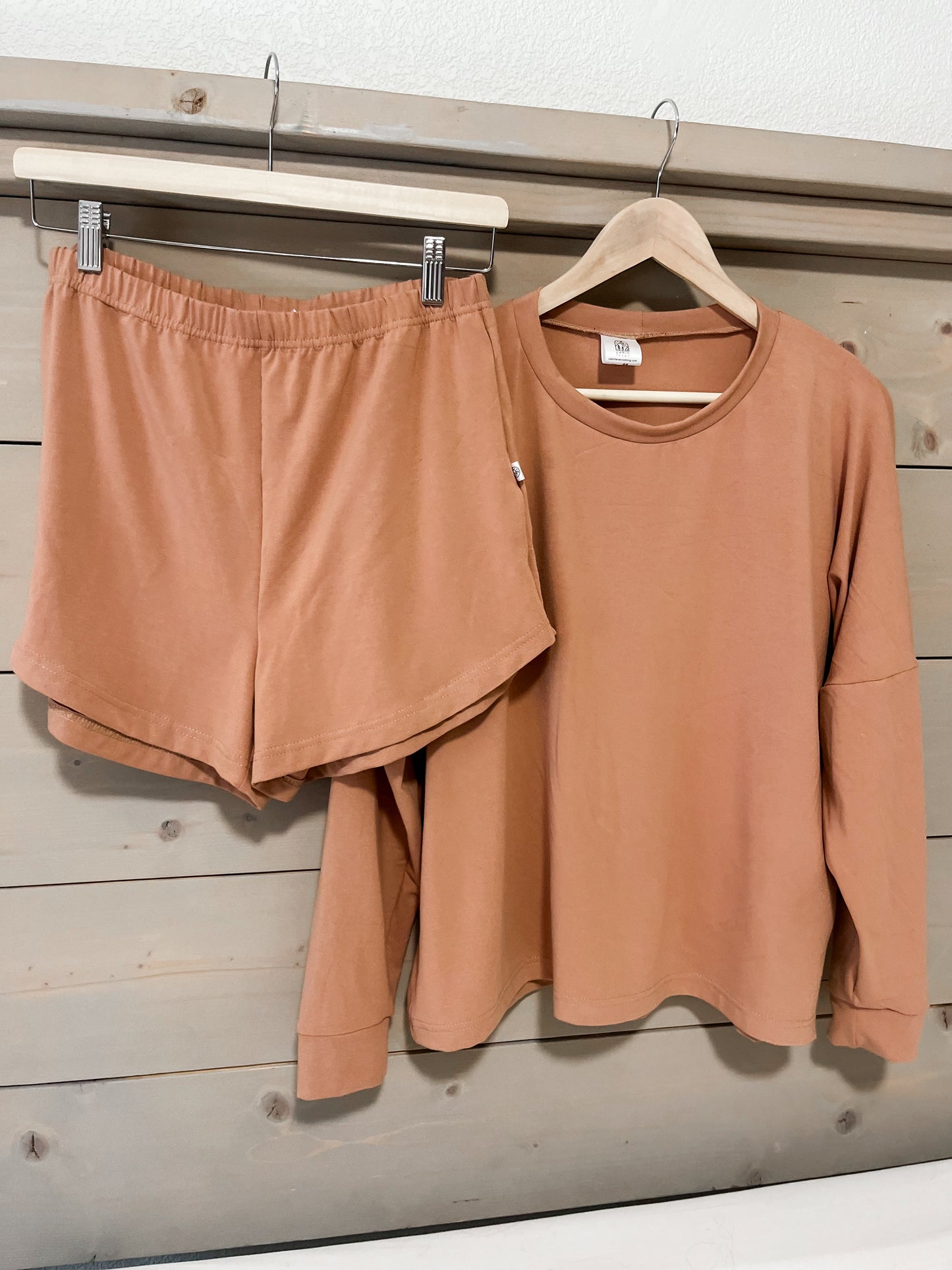 Ladies Lounge Set - Nectarine