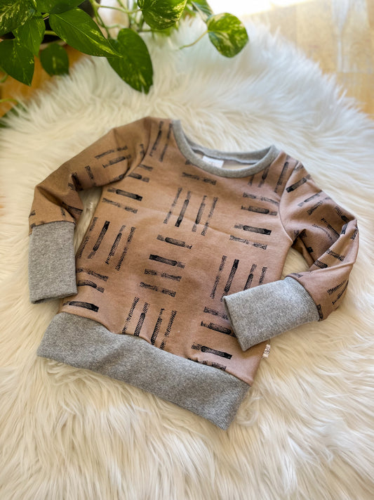 Grow With Me Pullover - Muddy Tracks